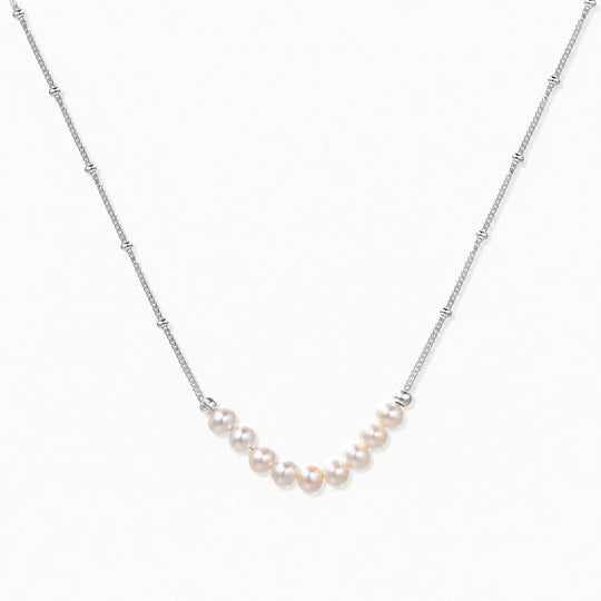 Pearl Arc Necklace