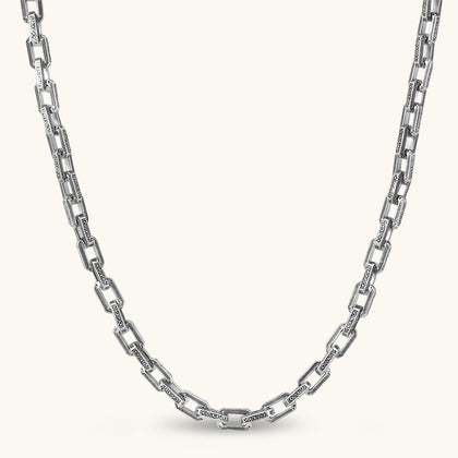 Etched Link Chain