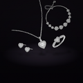 Heart Symphony Moissanite Set