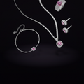 Blush Dreams Moissanite Set