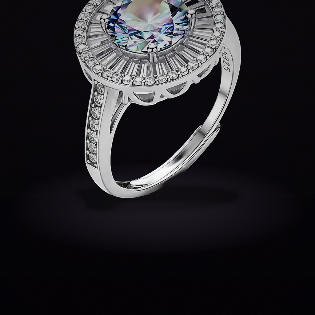 Starlight Halo Ring
