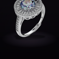 Starlight Halo Ring