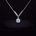 Celestial Arc Moissanite Necklace
