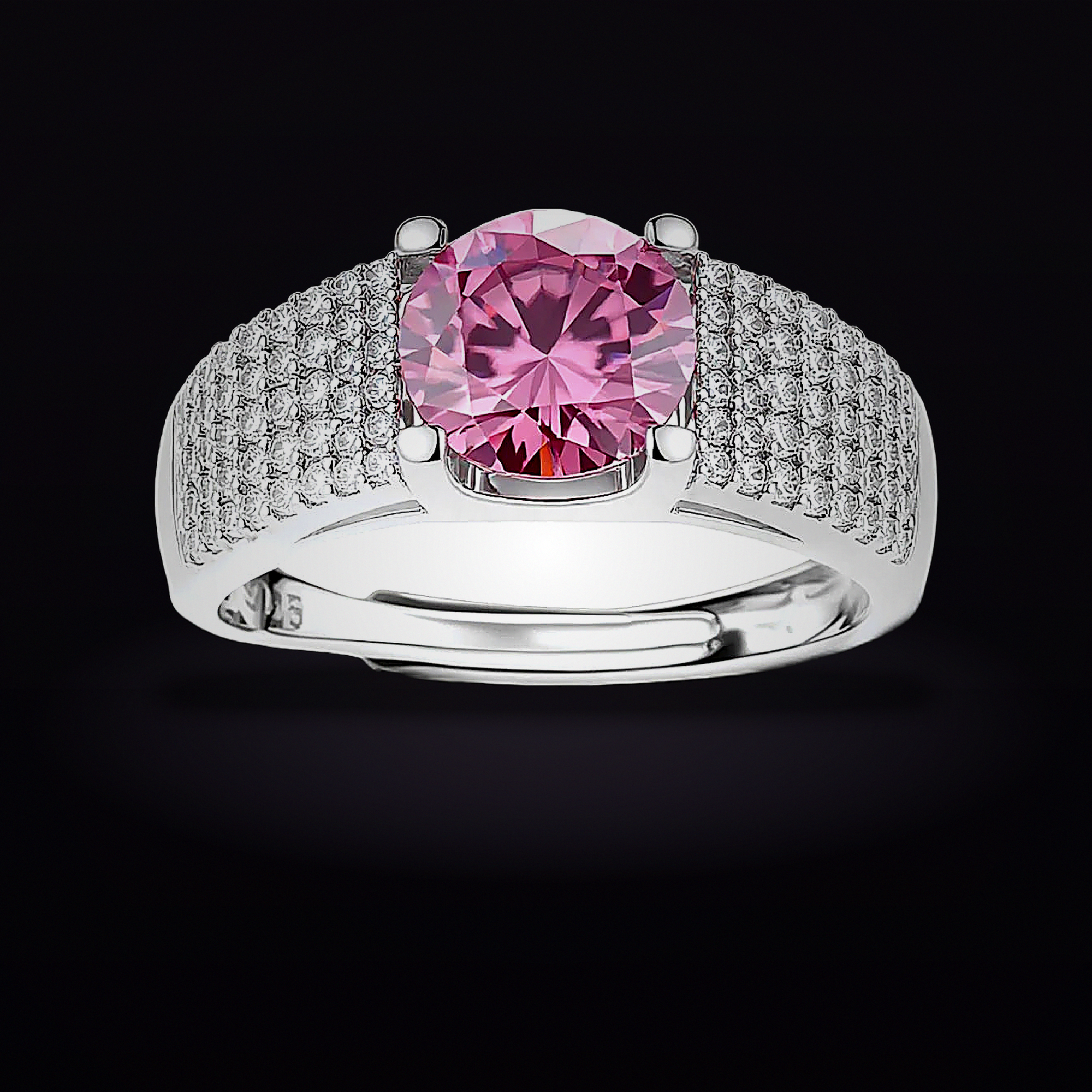 Blush Dreams Moissanite Set