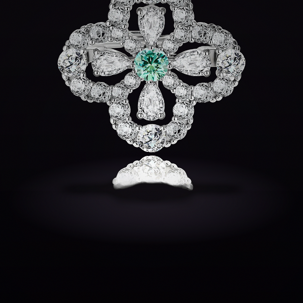 Lucky Charm Clover Ring