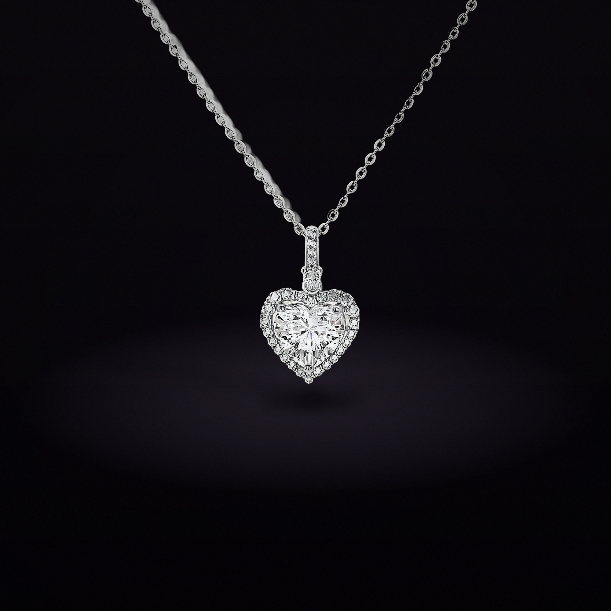Heart Symphony Moissanite Set