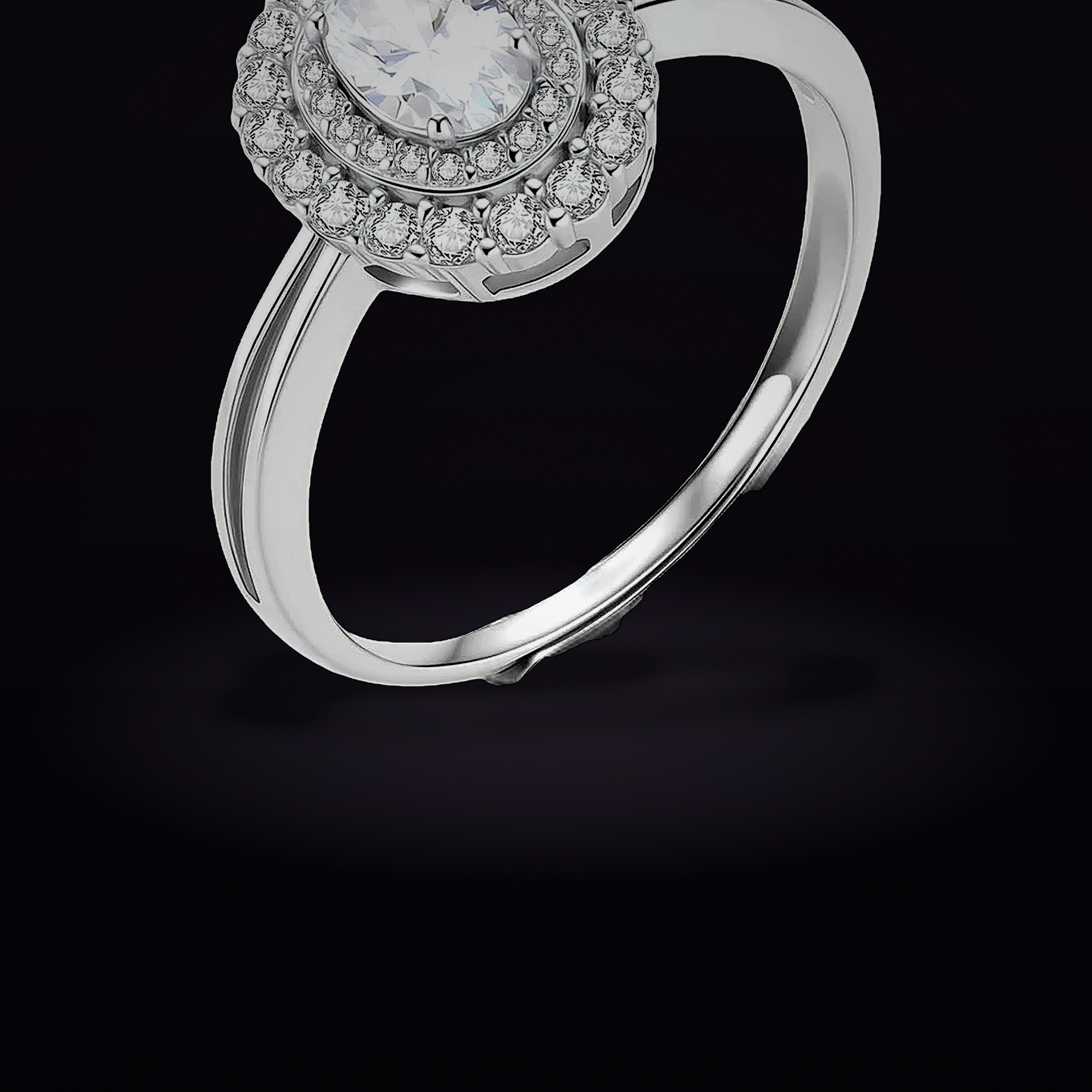 Aureole Halo Ring