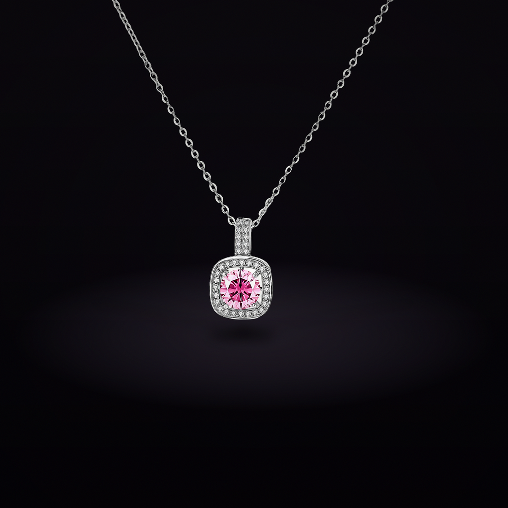 Blush Dreams Moissanite Set