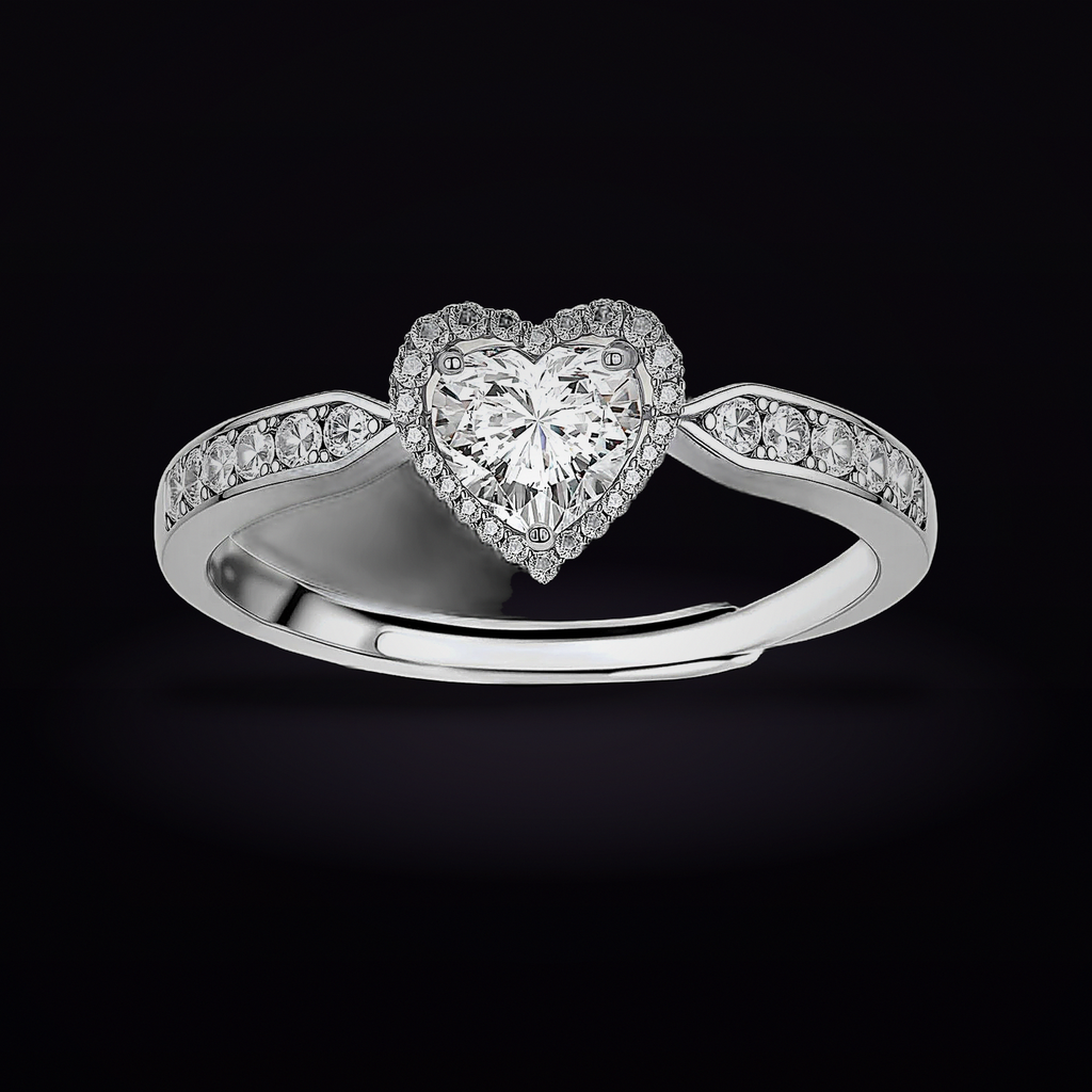 Heart Symphony Moissanite Set