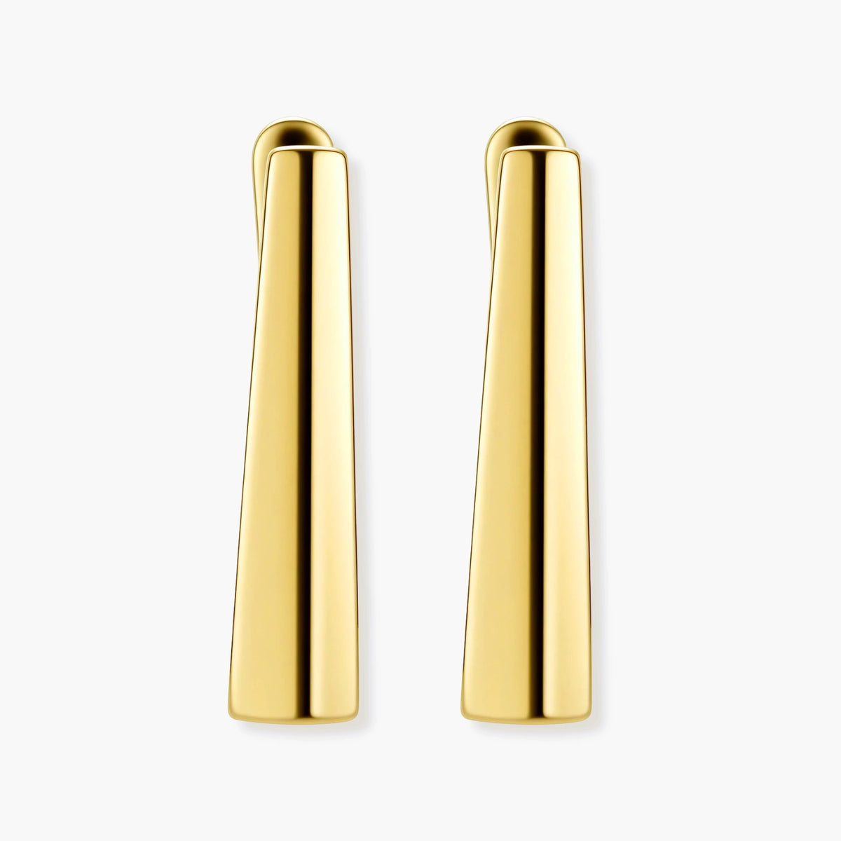 Smooth Huggie Earrings