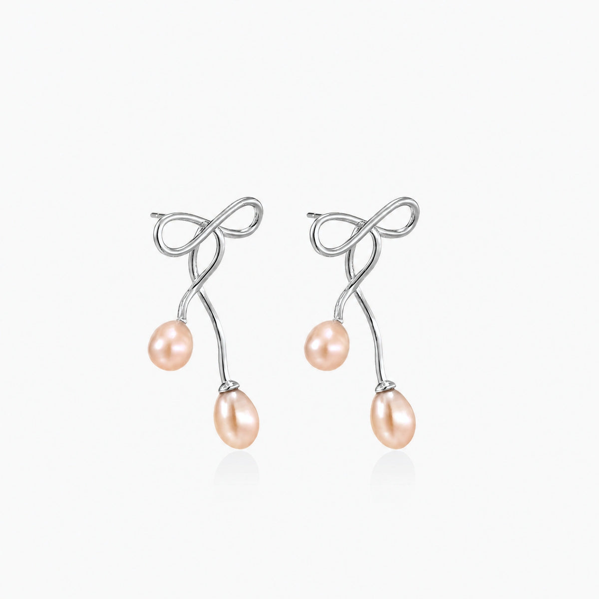 Pearl Vine Drop Earrings