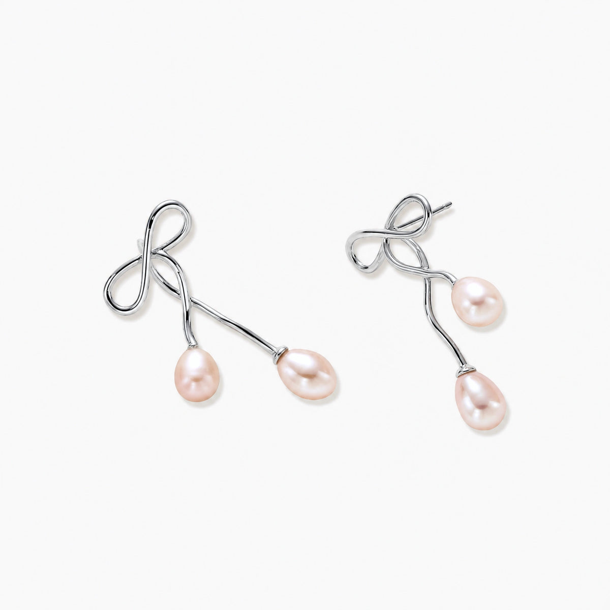 Pearl Vine Drop Earrings