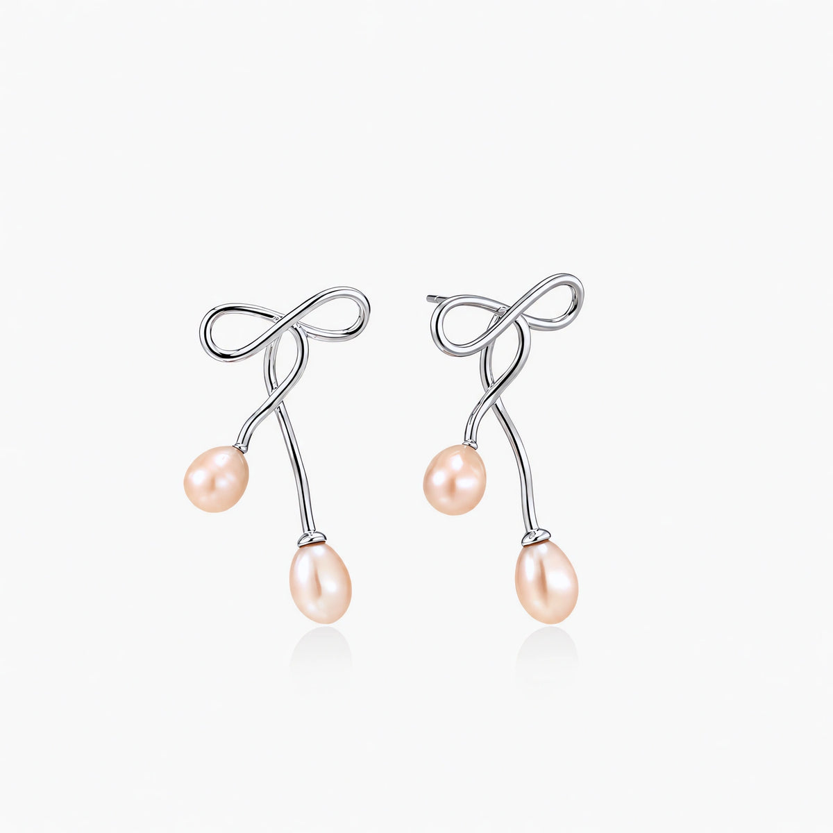 Pearl Vine Drop Earrings
