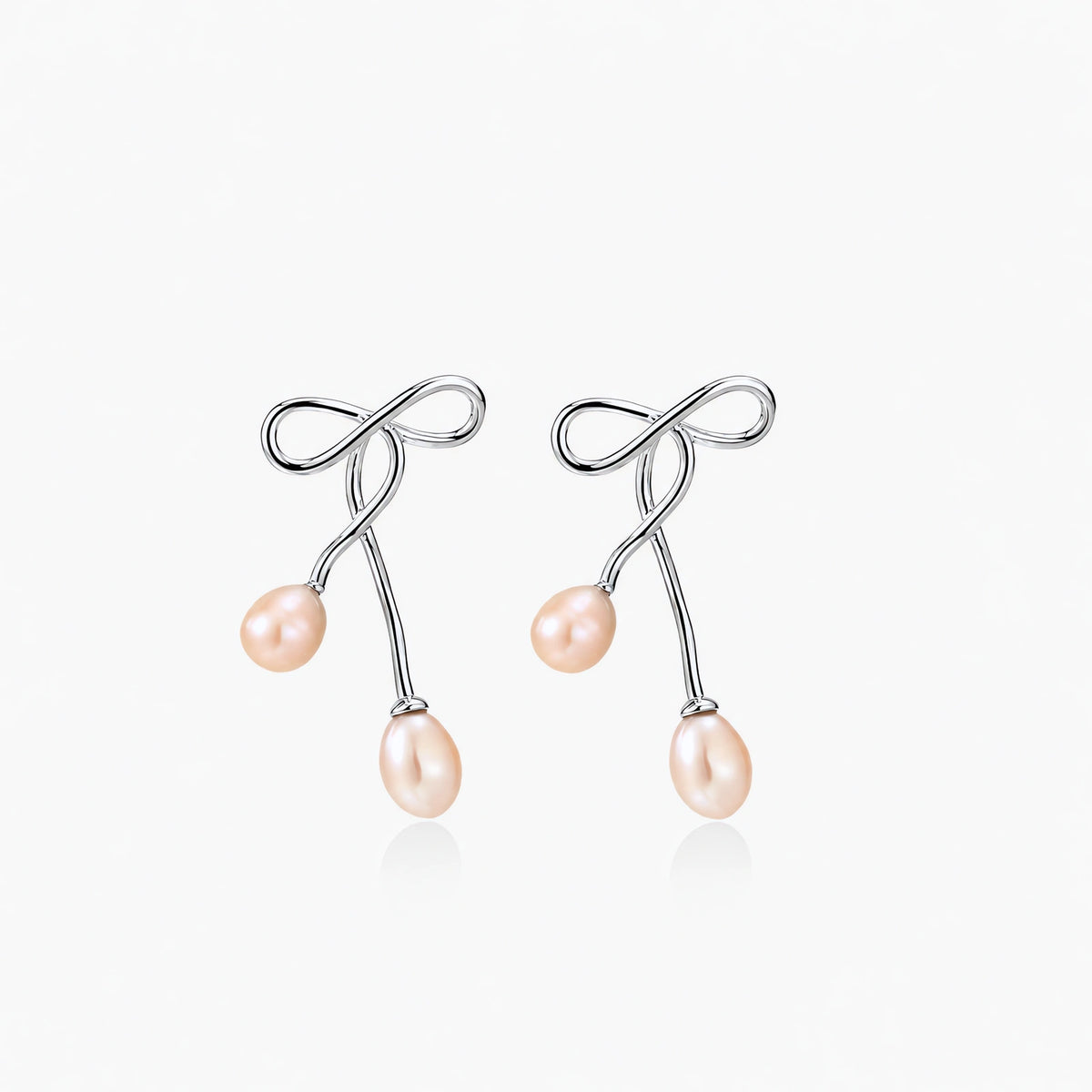 Pearl Vine Drop Earrings