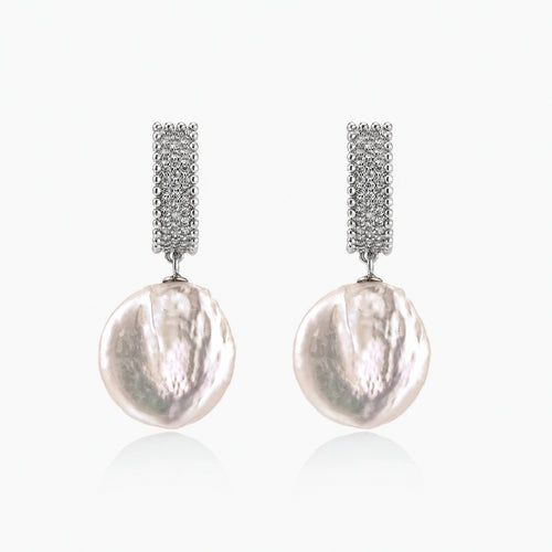 Baroque Pearl Drop Earrings