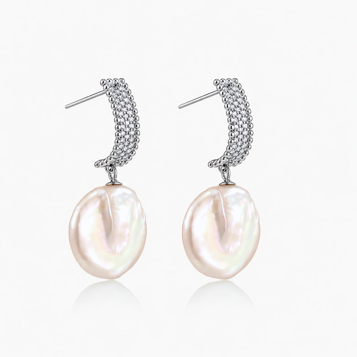 Baroque Pearl Drop Earrings