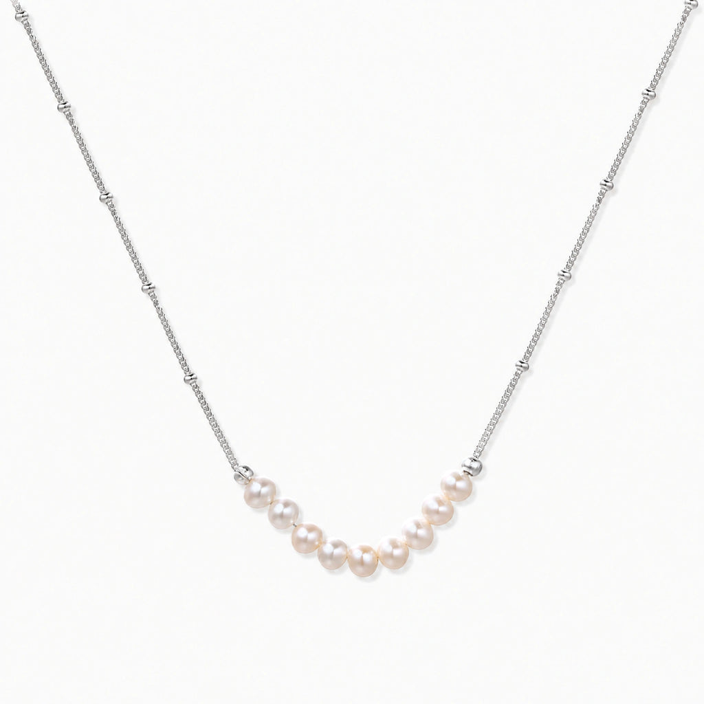 Pearl Arc Necklace