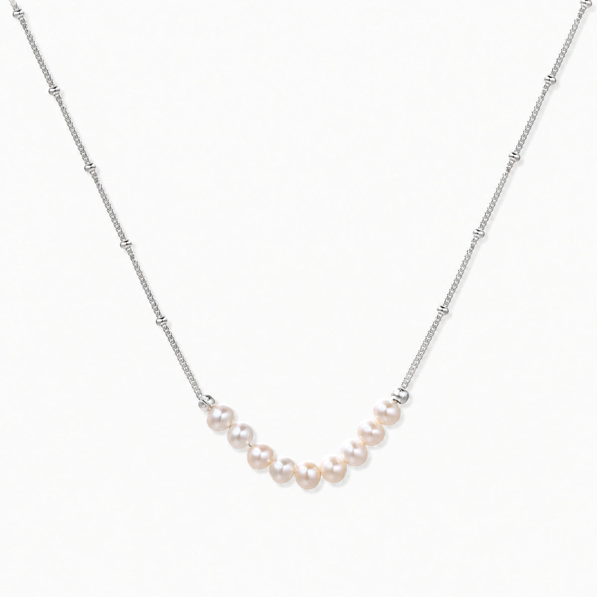 Pearl Arc Necklace