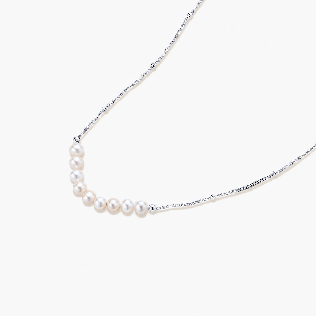 Pearl Arc Necklace