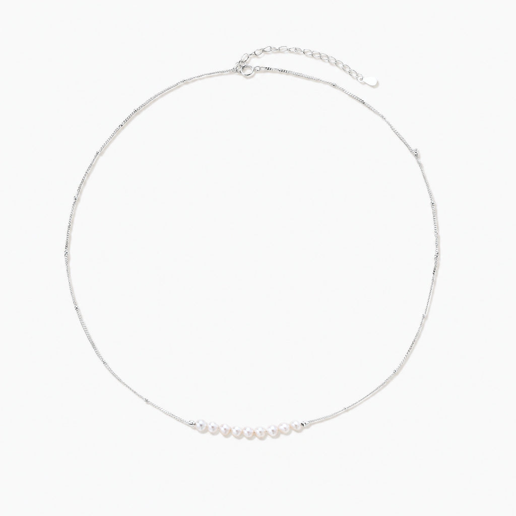 Pearl Arc Necklace