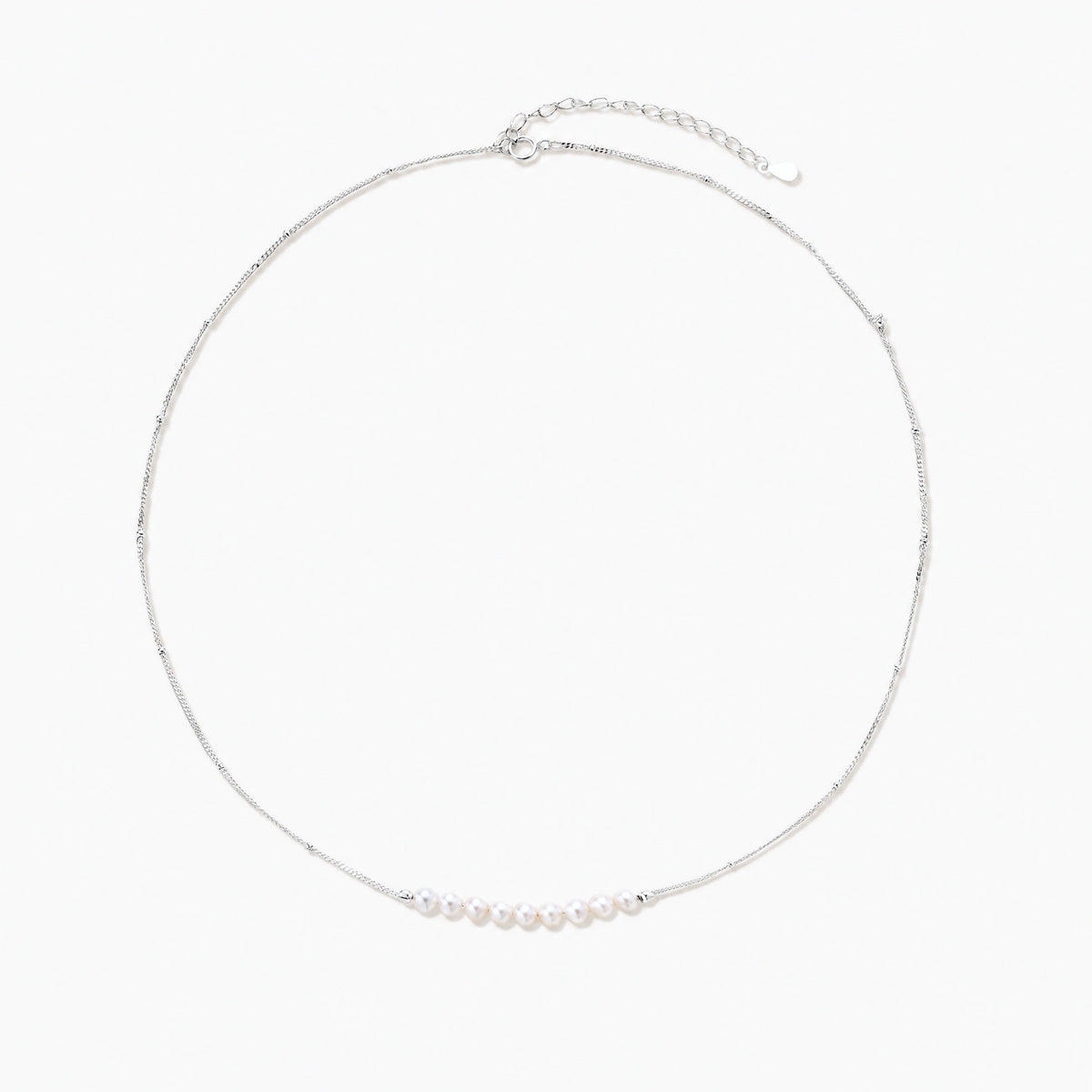 Pearl Arc Necklace