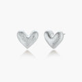 Puffy Heart Studs