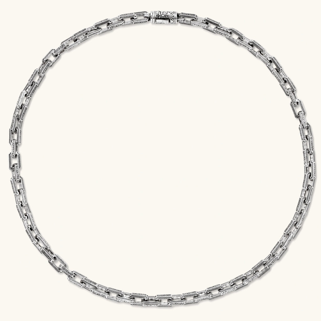 Etched Link Chain