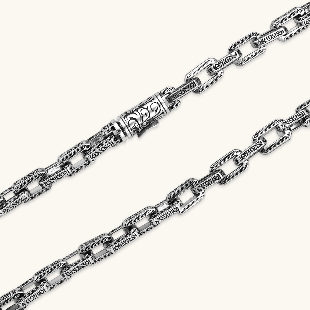 Etched Link Chain