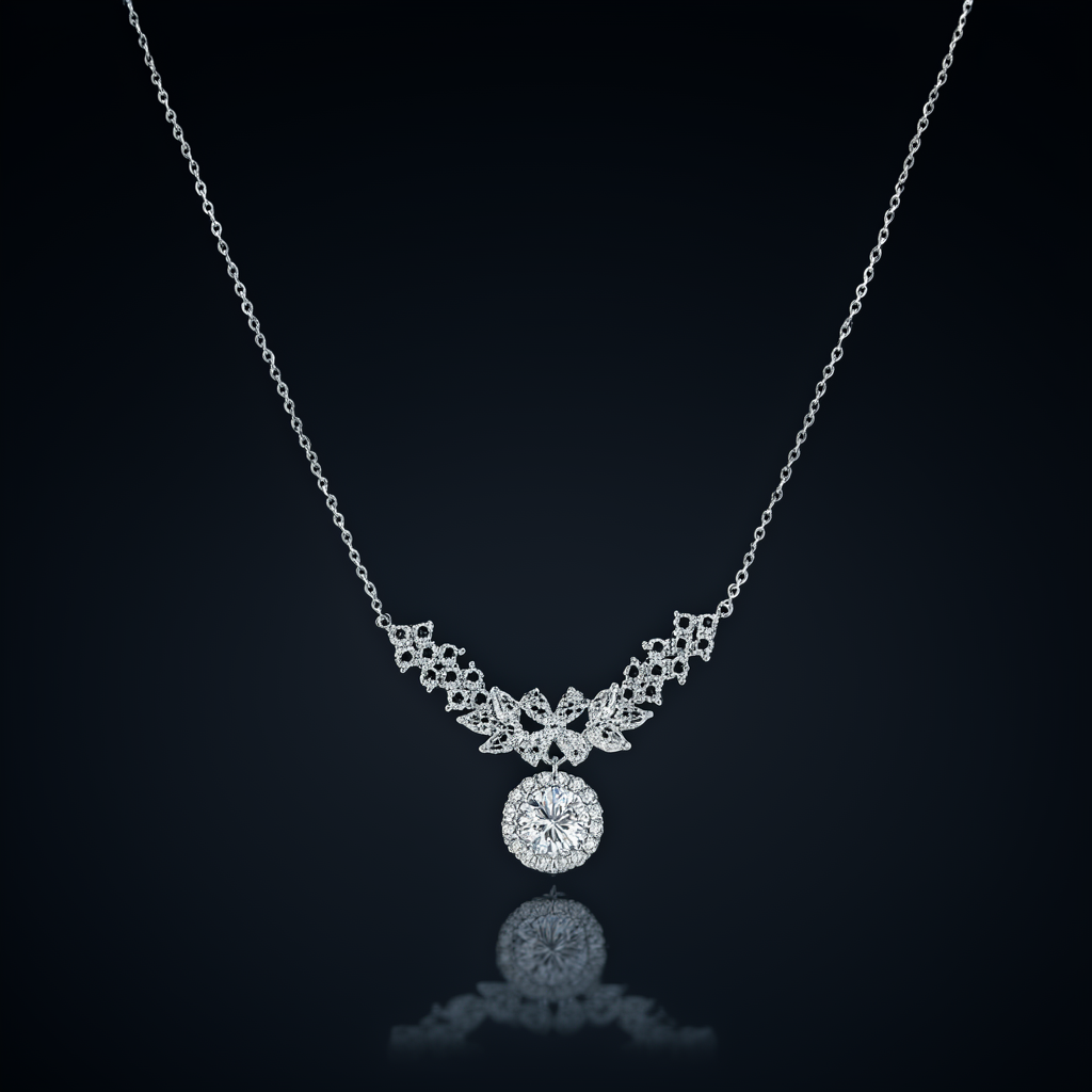 Corona Cascade Necklace