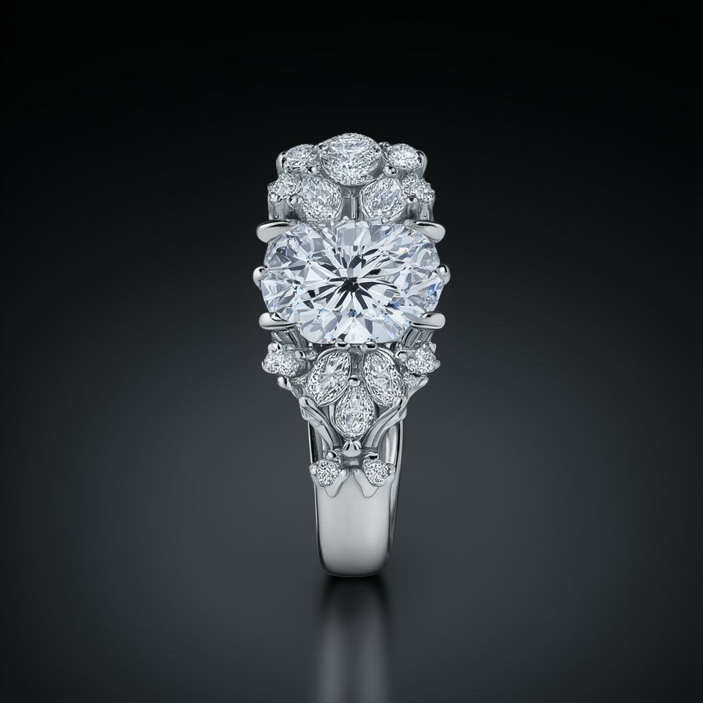Laurel Coronet Ring