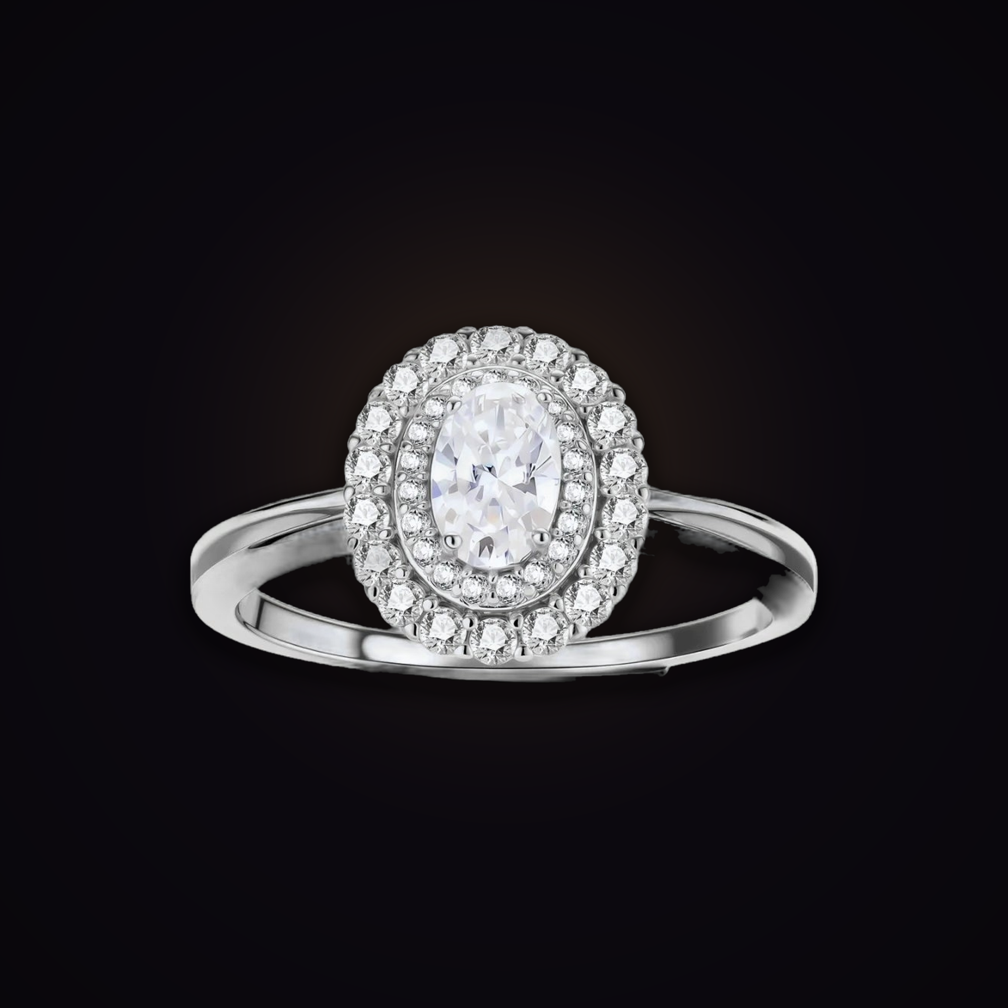 Aureole Halo Ring
