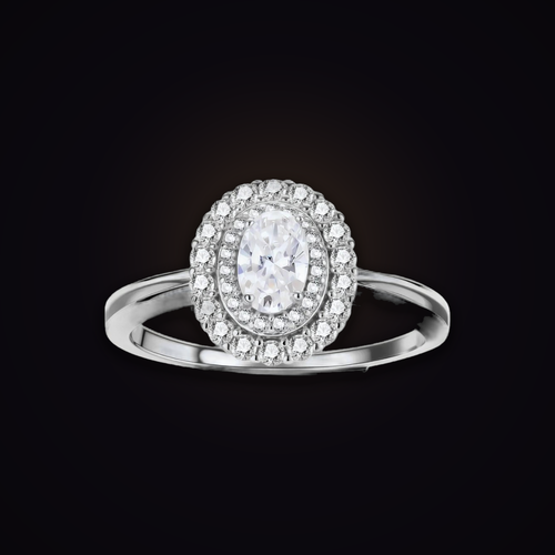 Aureole Halo Ring