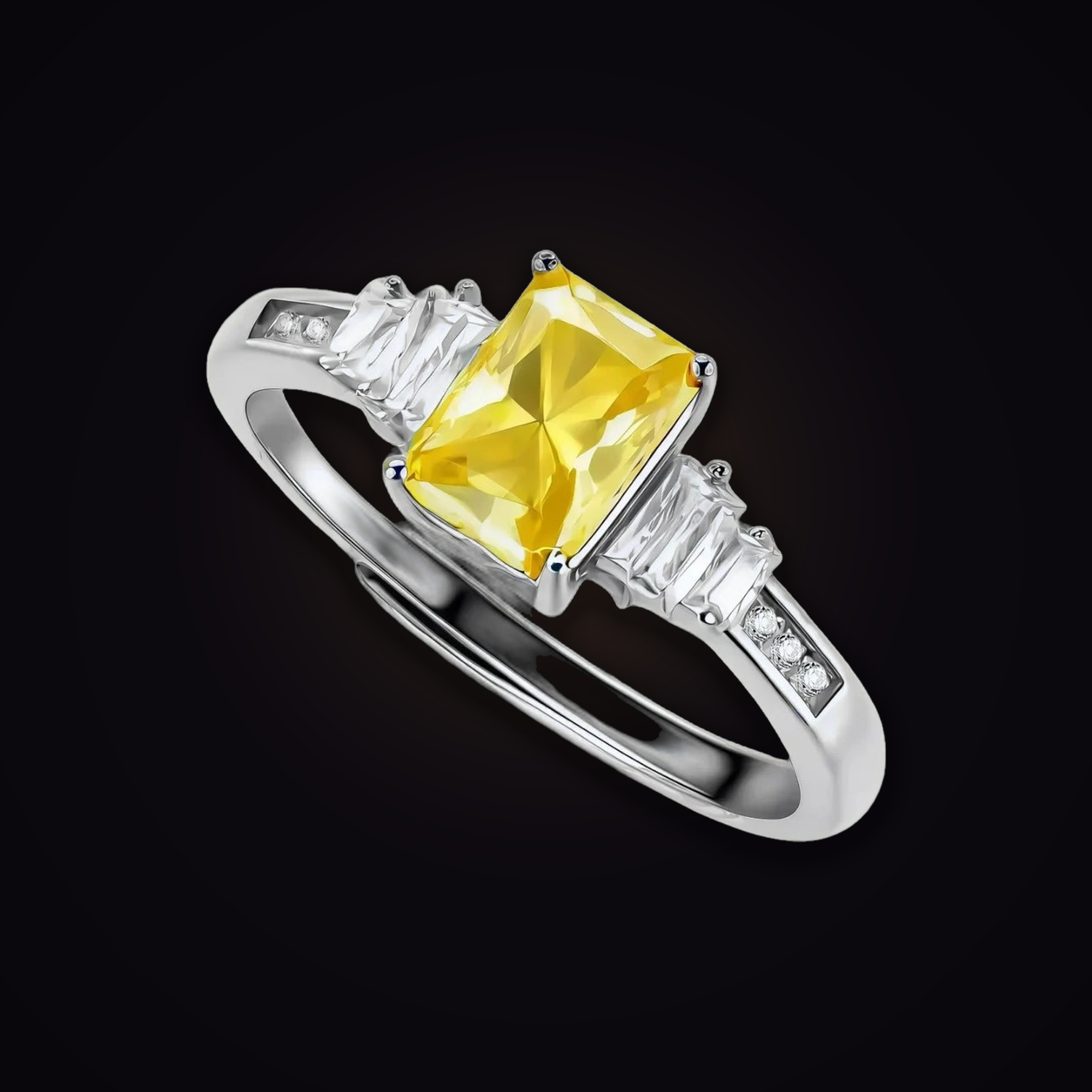 Sunset Sovereign Ring