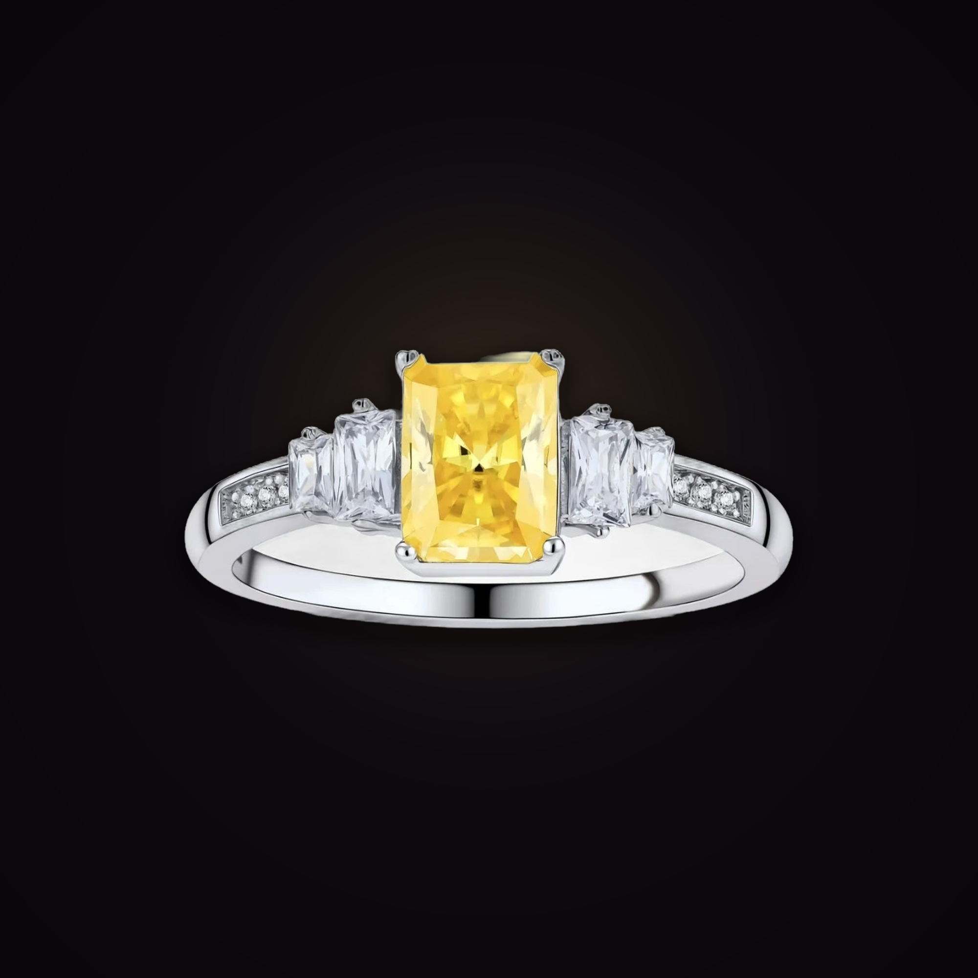 Sunset Sovereign Ring