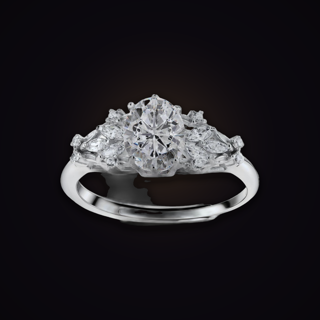 Laurel Coronet Ring
