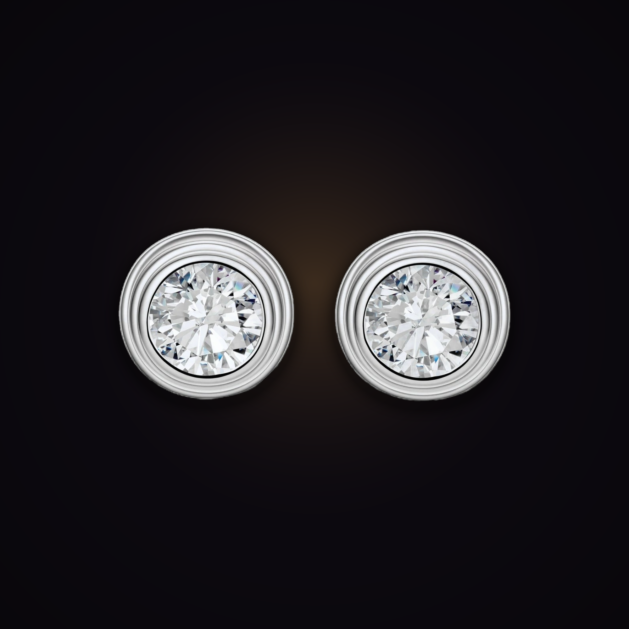 Orbit Solitaire Studs