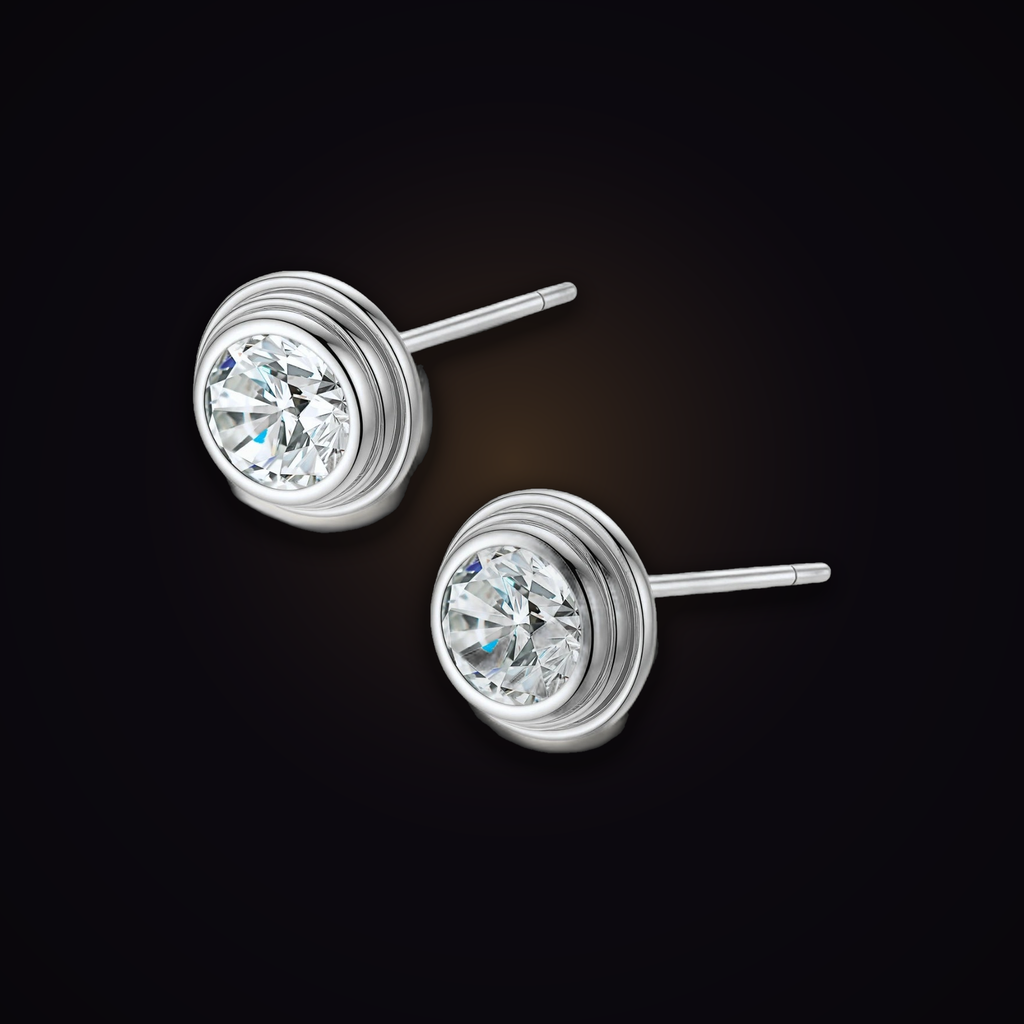 Orbit Solitaire Studs