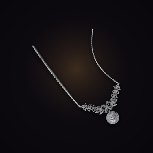 Corona Cascade Necklace
