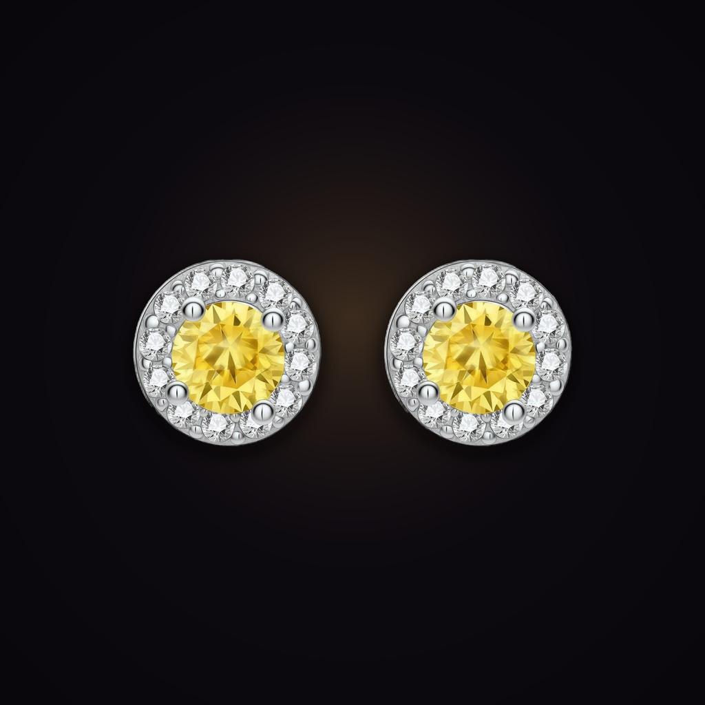 Ember Halo Studs