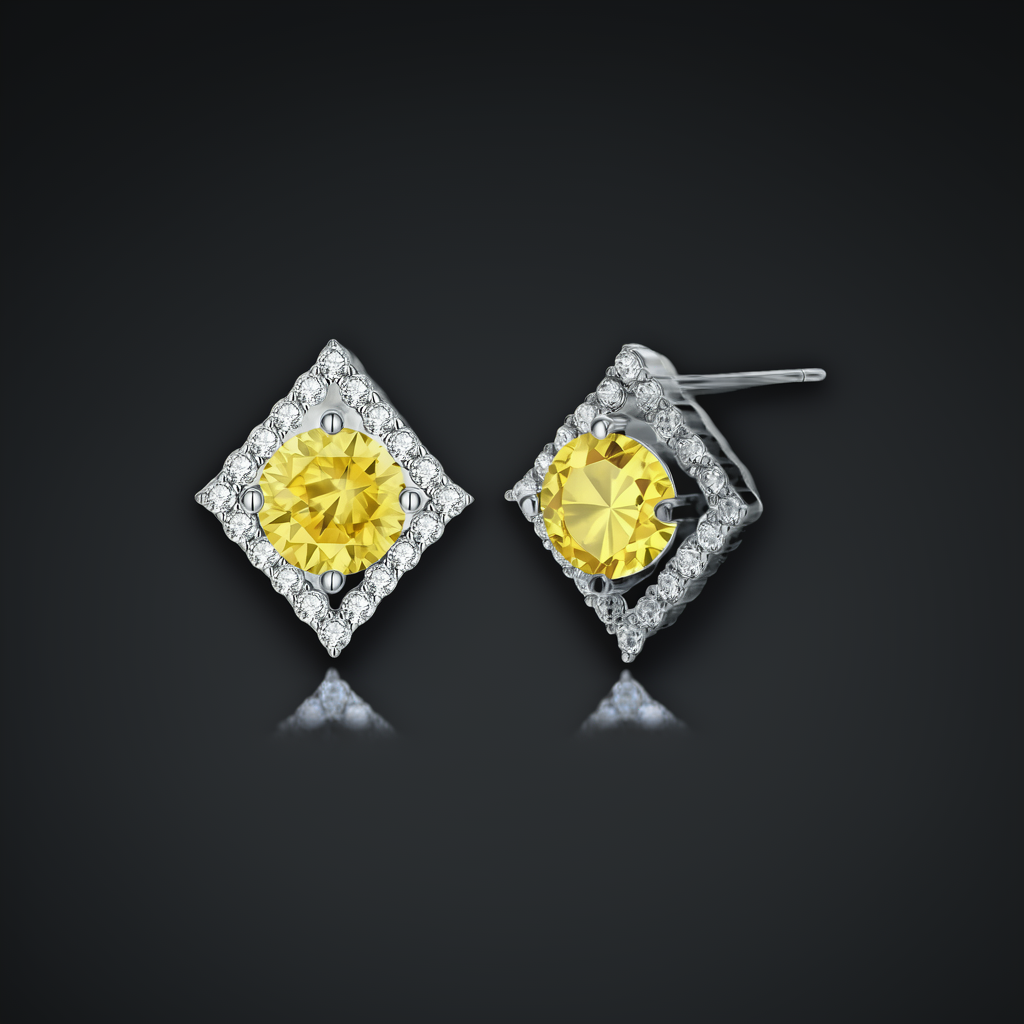 Solstice Halo Studs