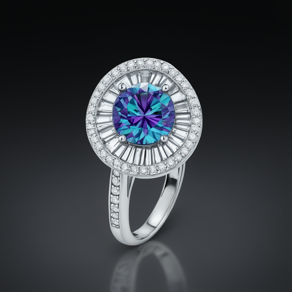 Starlight Halo Ring